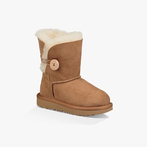 Ugg Bailey Button II Klassiska Stövlar Barn Bruna (930568BCW)